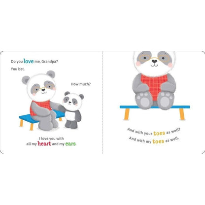 Kids Board Book - How Much Do You Love Me Grandpa?