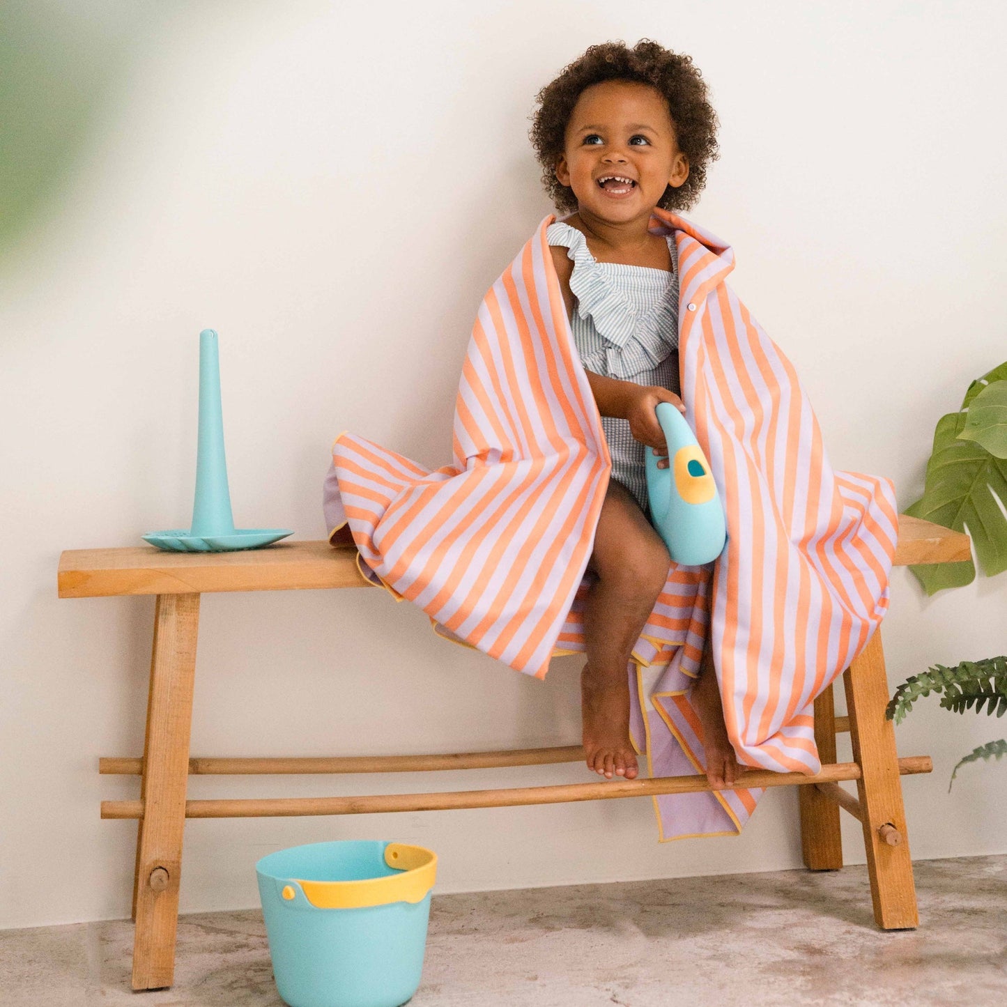 MISHMASHED PLAY BEACH TOWEL | ROAD LAVENDER