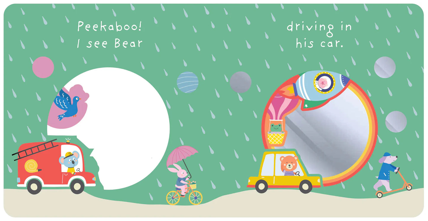 Kids Mirror Board Book - Peek-A-Boo I See You