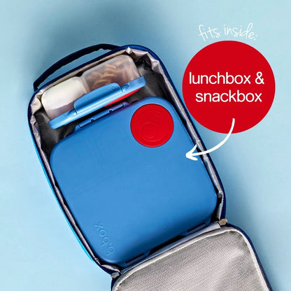 B BOX | FLEXI INSULATED LUNCH BAG | DEEP BLUE