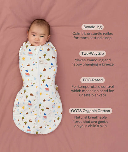 ERGO POUCH COCOON SWADDLE SLEEPING BAG | 2.5 TOG | DAYDREAM