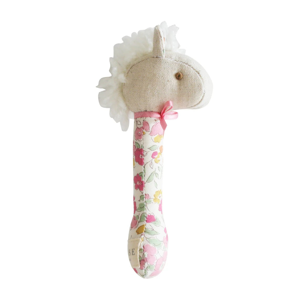 ALIMROSE HORSE STICK RATTLE | ROSE GARDEN