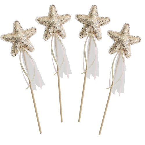 Alimrose Star Wand - Gold