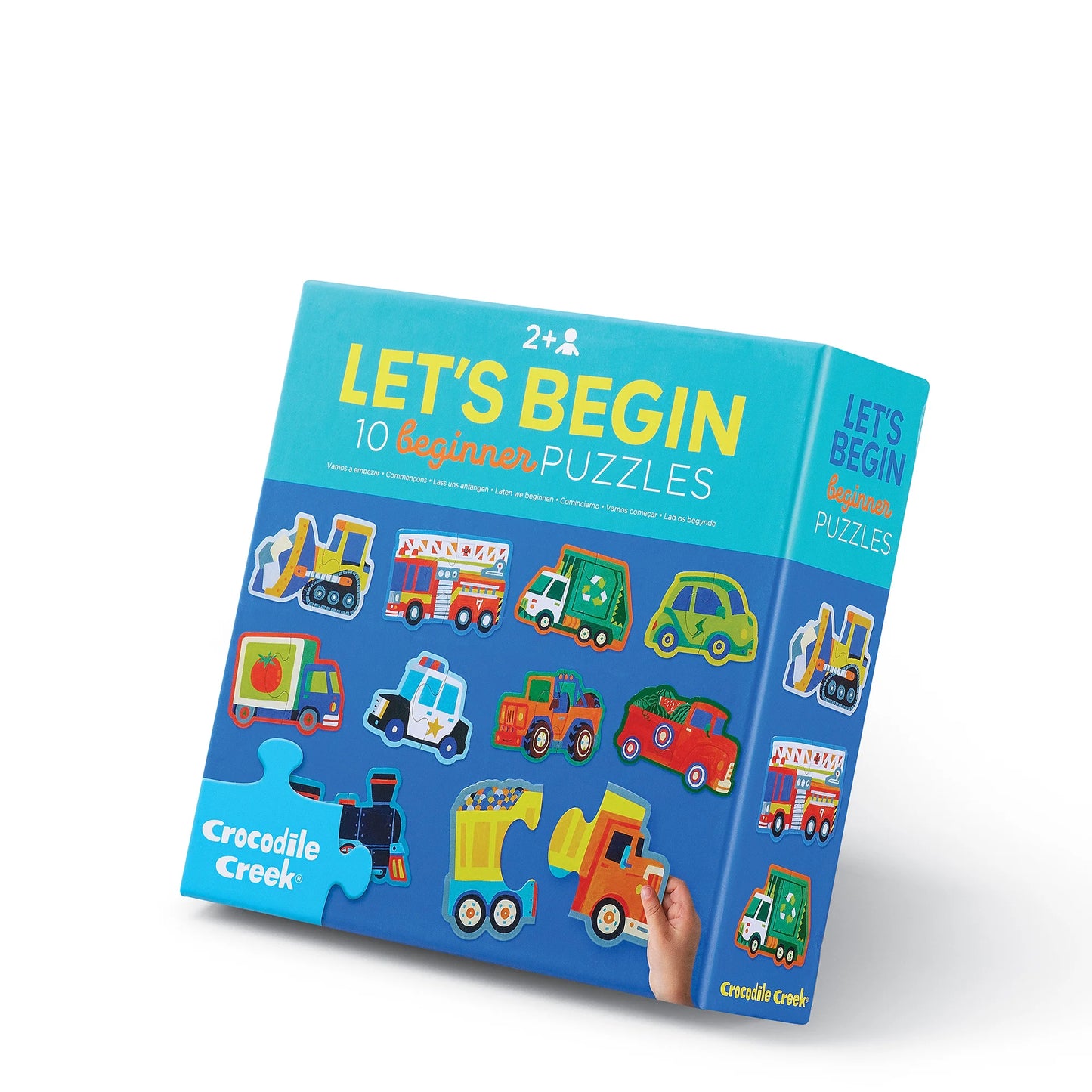 CROCODILE CREEK LET'S BEGIN 2PCE PUZZLE | VEHICLES