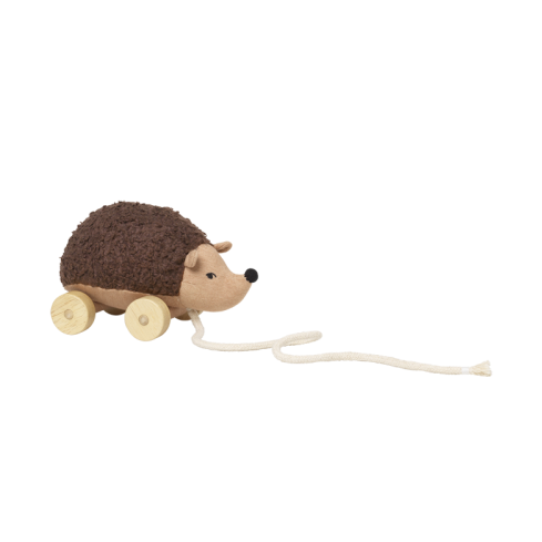 Fabelab wooden pull along toy - angus and dudley