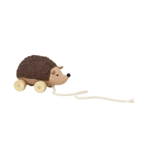 Fabelab wooden pull along toy - angus and dudley