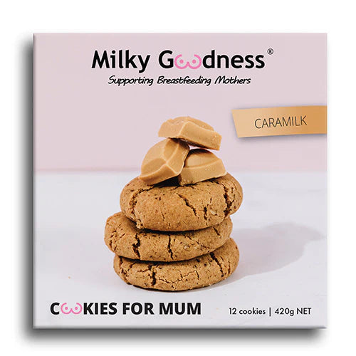 MILKY GOODNESS | LACTATION COOKIES | CARAMILK