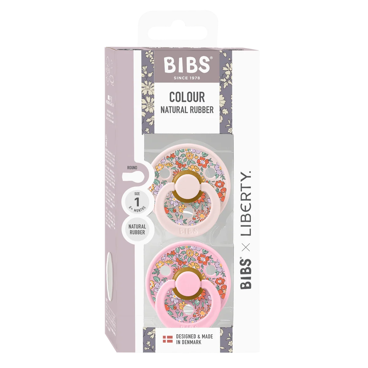 Bibs Colour Dummies - Liberty - Oscar Meadow / Petal Mix