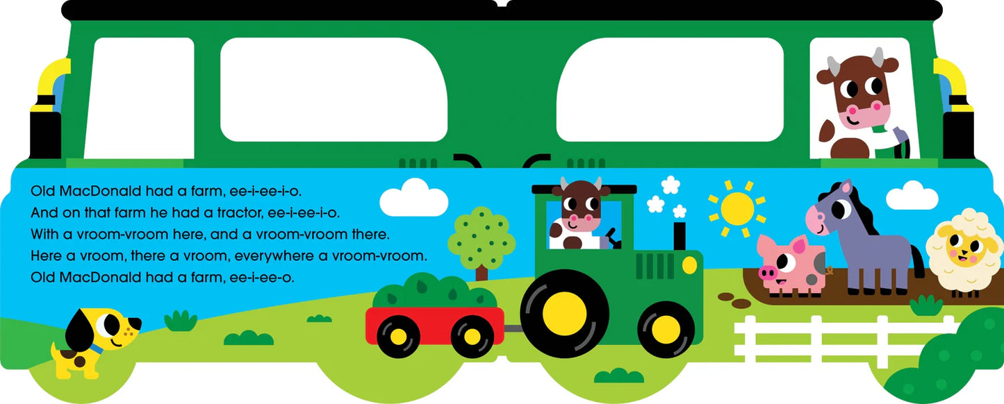 Kids Shaped Board Book - Old MacDonald Had A Farm