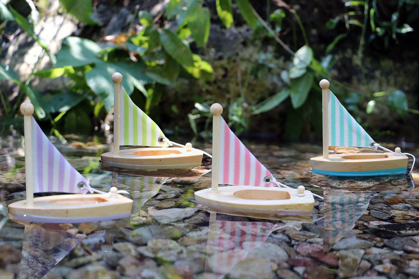 Wooden Toy Sailboat