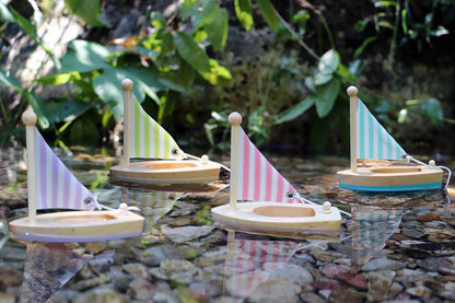 Wooden Toy Sailboat