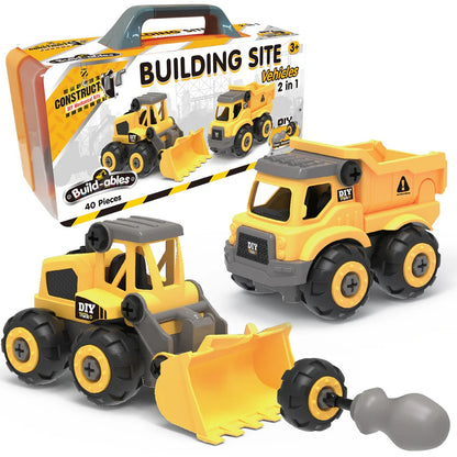 BUILD-ABLES | BUILDING SITE VEHICLES - Angus & Dudley Collections