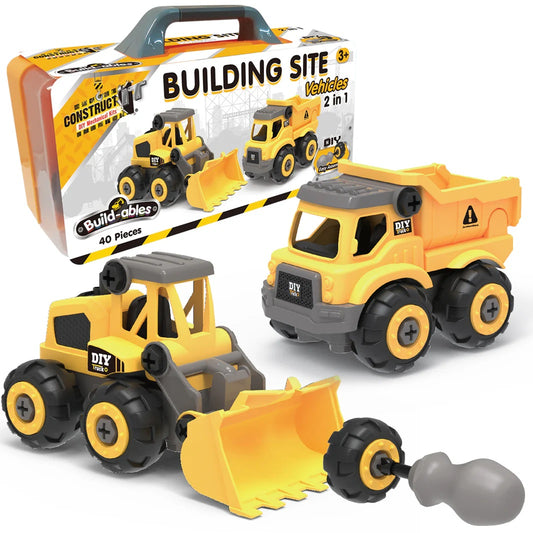 BUILD-ABLES | BUILDING SITE VEHICLES - Angus & Dudley Collections