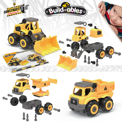 BUILD-ABLES | BUILDING SITE VEHICLES - Angus & Dudley Collections