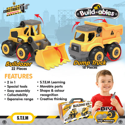 BUILD-ABLES | BUILDING SITE VEHICLES - Angus & Dudley Collections