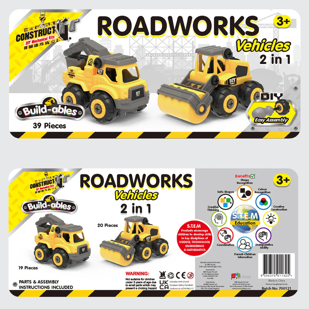 BUILD-ABLES | ROADWORKS