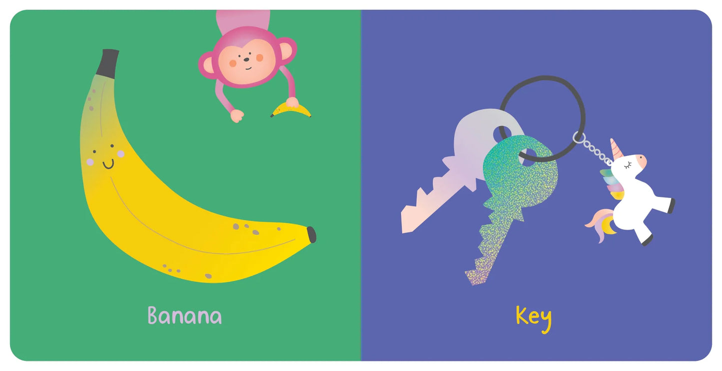 Kids Touch and Feel Board Book - First Words