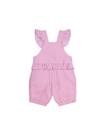 HUXBABY CANDY STRIPE BUBBLE ROMPER
