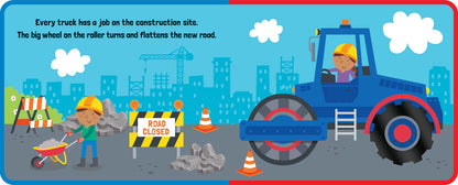 Kids Touch and Feel Board Book - Trucks And Diggers