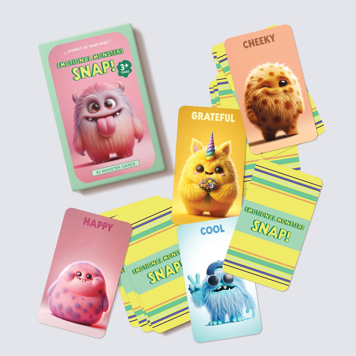 JOURNEY OF SOMETHING | SNAP CARD GAME | EMOTIONAL MONSTERS