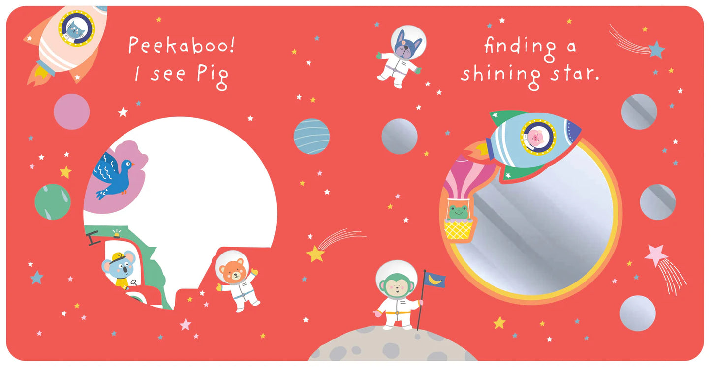 Kids Mirror Board Book - Peek-A-Boo I See You