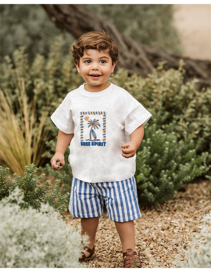 FOX AND FINCH | HAVANA STRIPE SHORTS