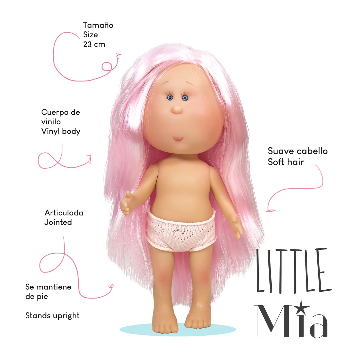 Nines D'Onil Handcrafted Collectible Doll - Little Mia Frenchie - Angus & Dudley Collections