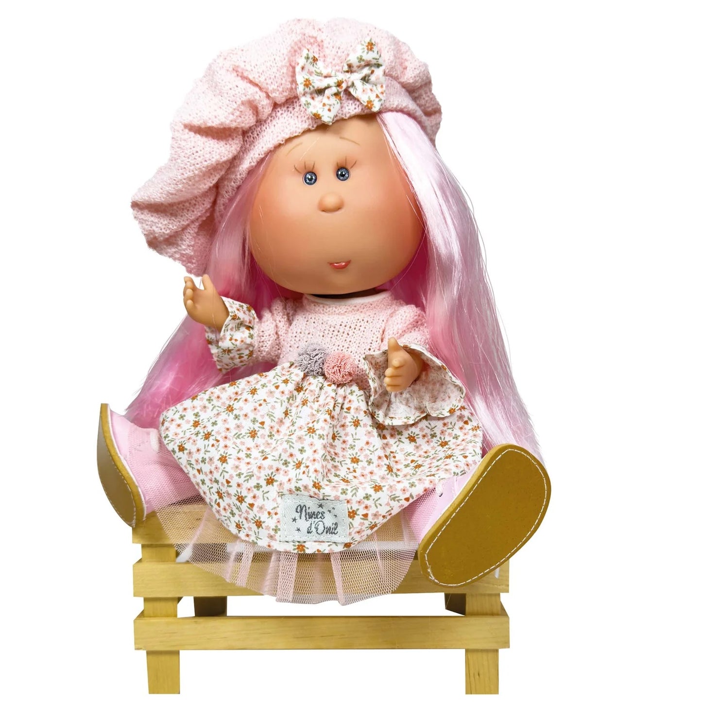 Nines D'Onil Handcrafted Collectible Doll - Little Mia Frenchie - Angus & Dudley Collections