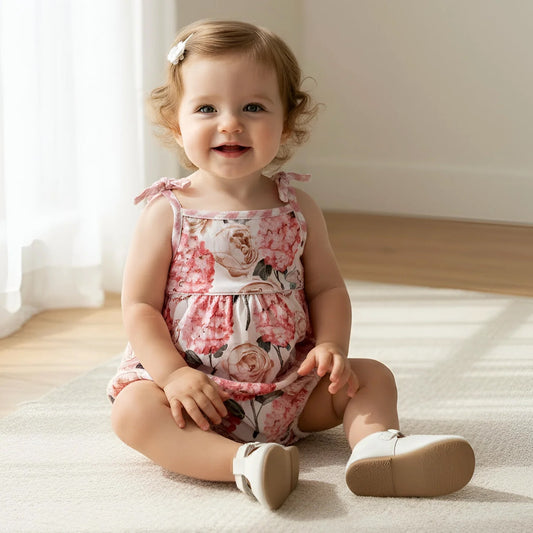 LOVE HENRY | ELSIE PLAYSUIT | PINK BLOSSOM