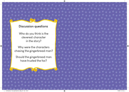 Kids Little Readers Hardcover Book - The Gingerbread Man