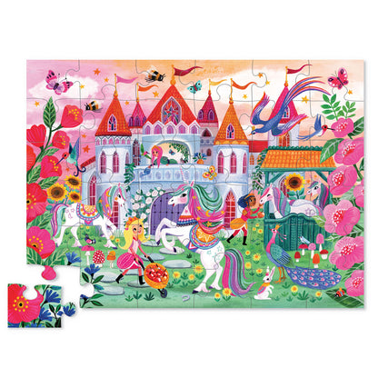 CROCODILE CREEK CLASSIC FLOOR PUZZLE 36 PIECE | UNICORN CASTLE - Angus & Dudley Collections