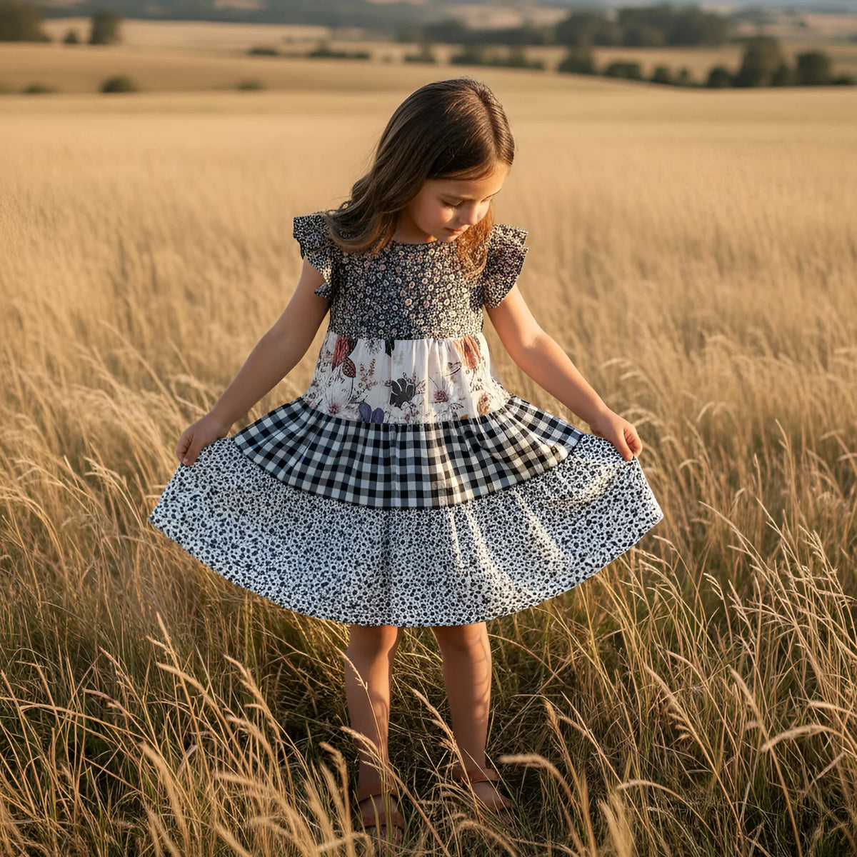LOVE HENRY | IVY DRESS | MEADOW FLORAL