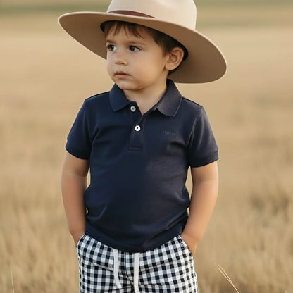LOVE HENRY | POLO SHIRT | NAVY