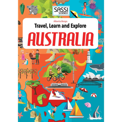 SASSI | PUZZLE AND BOOK SET 210 PCE | AUSTRALIA