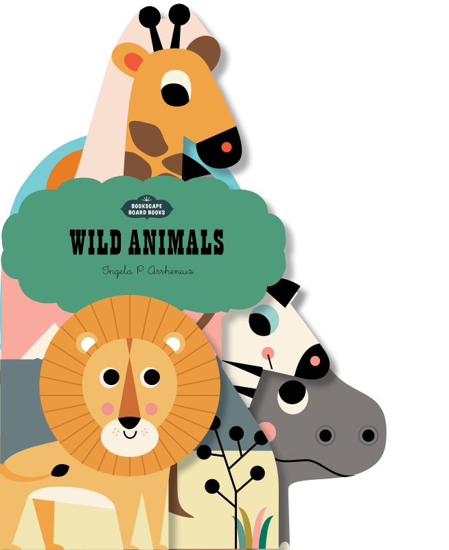 Kids Board Book - Bookscape Wild Animals