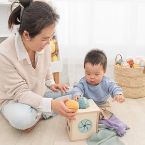 Playground 4-in-1 Sensory Wooden Cube