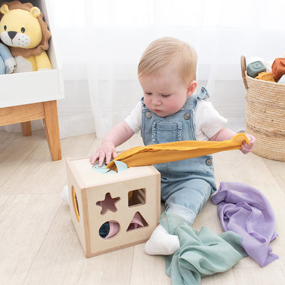 Playground 4-in-1 Sensory Wooden Cube