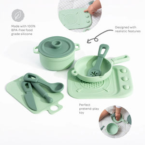 Playground Silicone Kitchen Playset