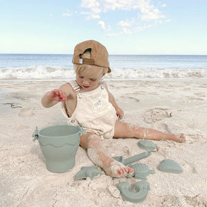 Playground Silicone Beach Set - Sage