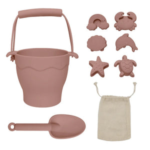 Playground Silicone Beach Set - Rose