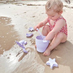 Playground Silicone Beach Set - Lilac