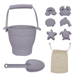 Playground Silicone Beach Set - Lilac