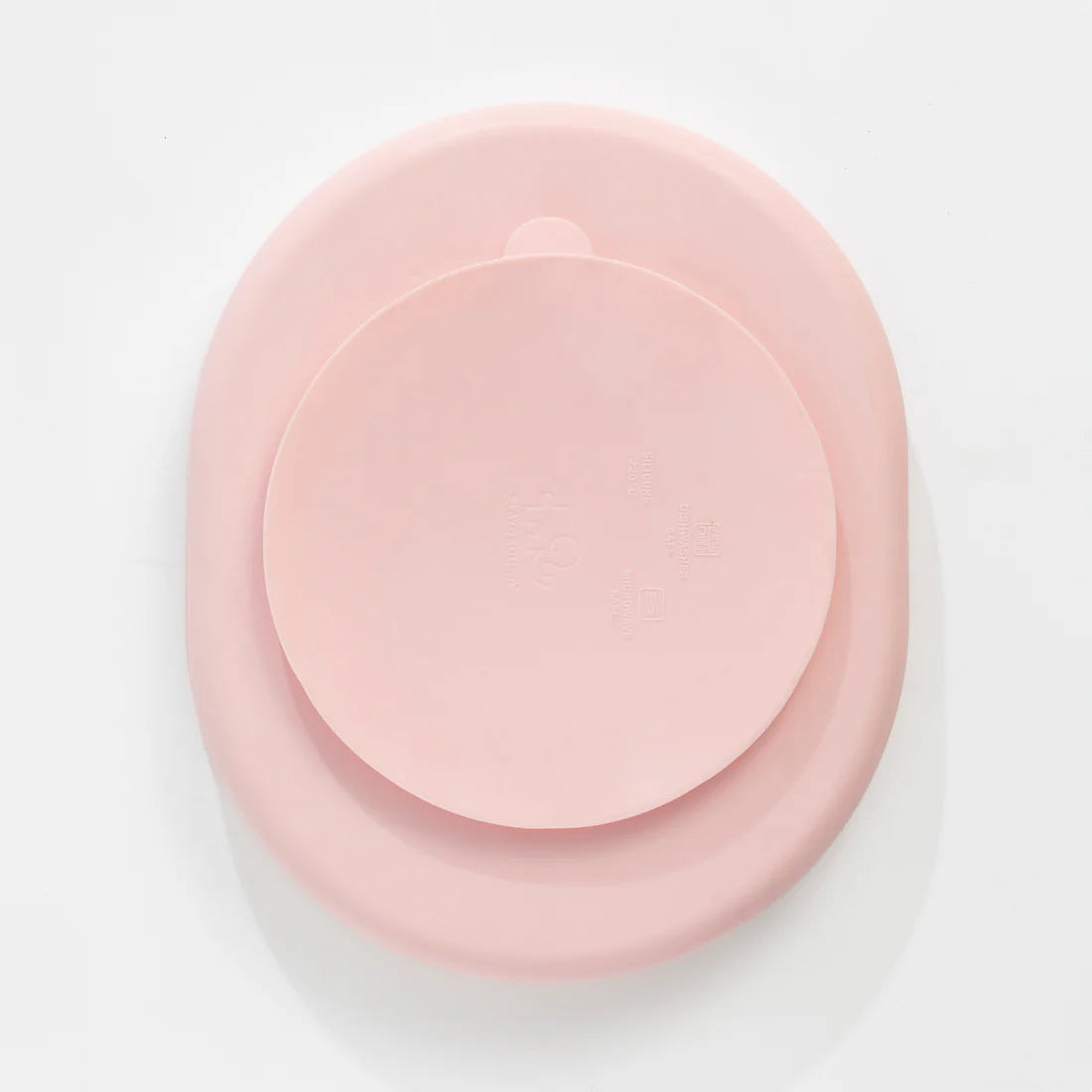 Playground Silicone Feeding Set - Light Pink - Angus & Dudley Collections
