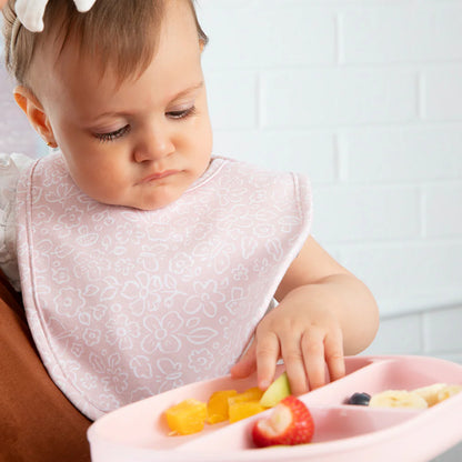 Playground Silicone Feeding Set - Light Pink - Angus & Dudley Collections