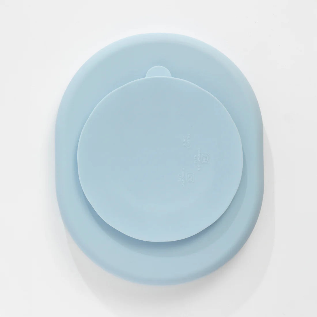 Playground Silicone Feeding Set - Dusty Blue