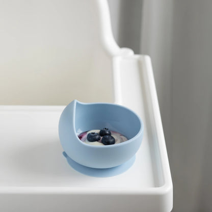 Playground Silicone Bowl - Dusty Blue