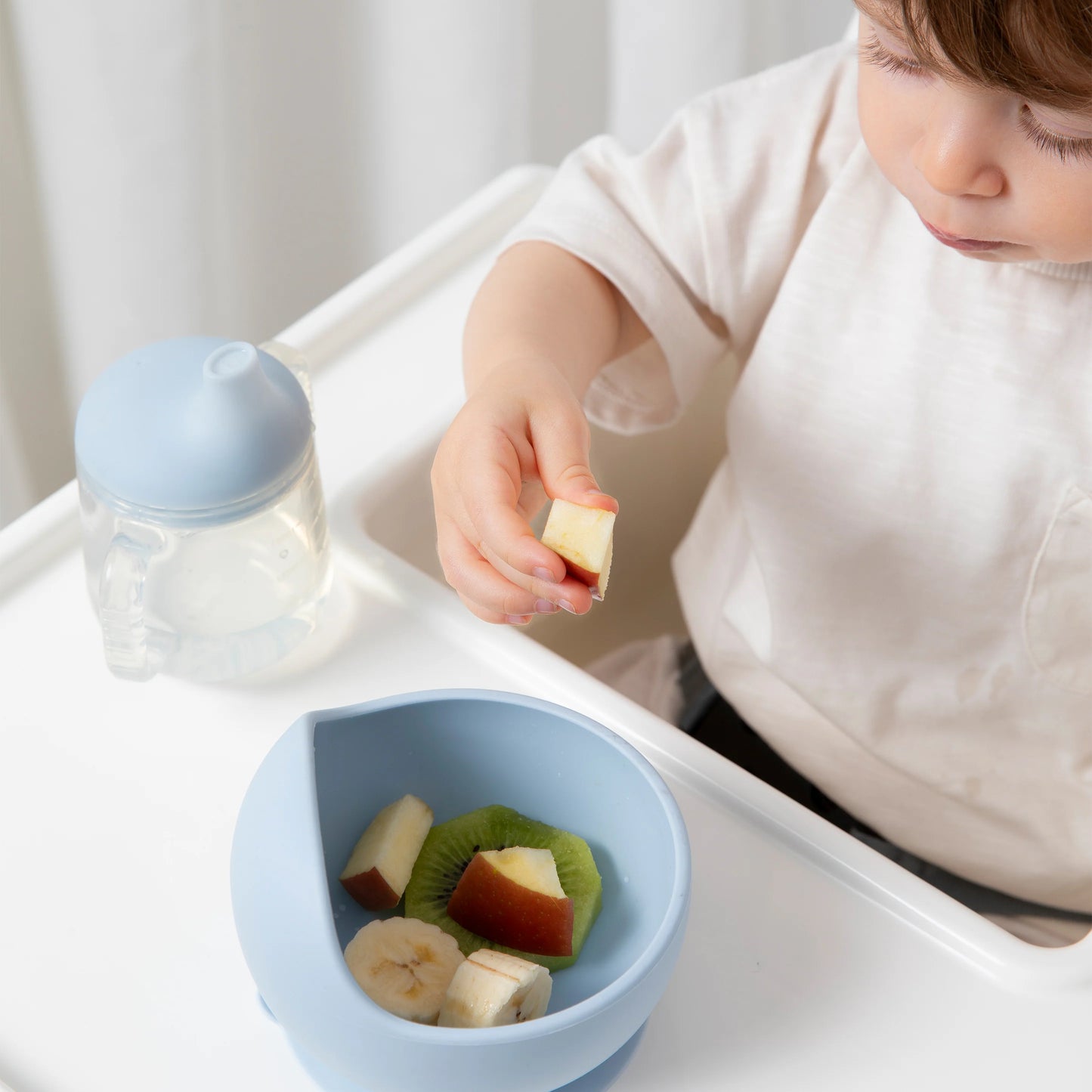 Playground Silicone Bowl - Dusty Blue