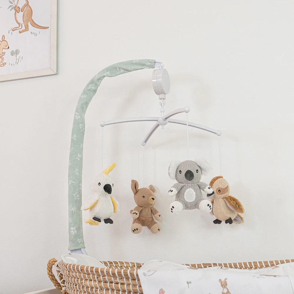 Living Textiles Baby Nursery Musical Mobile - Australiana