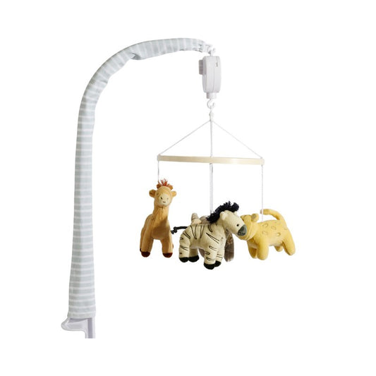 LIVING TEXTILES BABY NURSERY MUSICAL MOBILE | ROAM AND ROAR