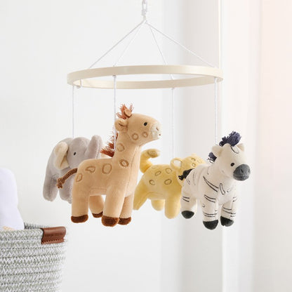 LIVING TEXTILES BABY NURSERY MUSICAL MOBILE | ROAM AND ROAR